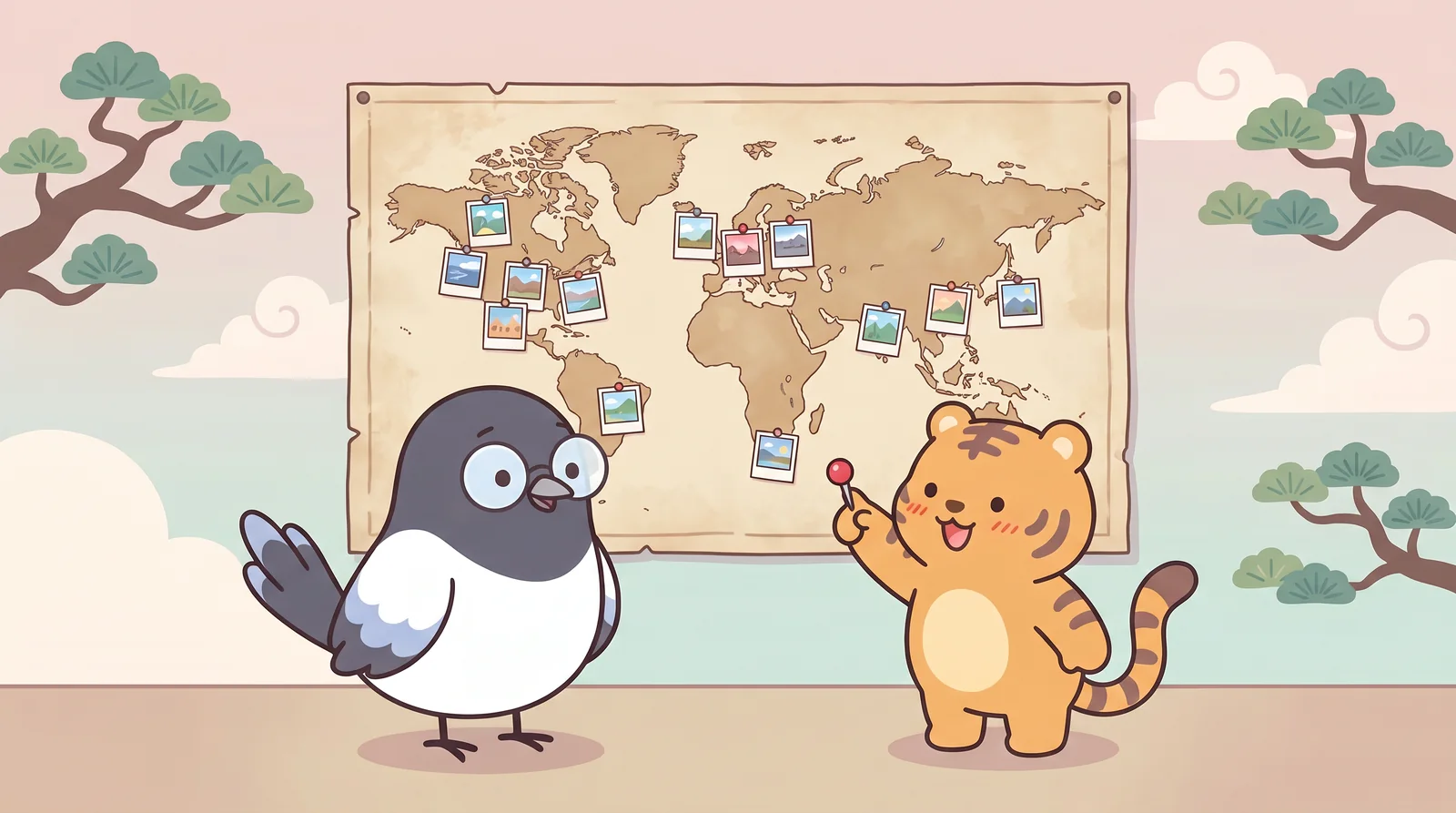 Sori has been everywhere. Hoya has been to one place.