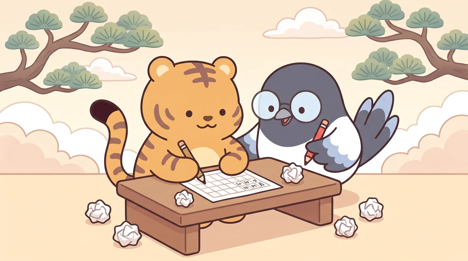Hoya writes his first essay in written style.