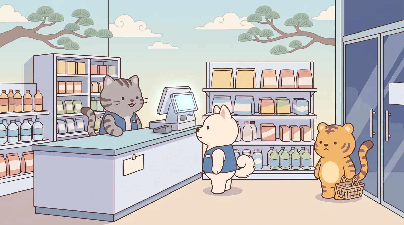 After eleven there will be no one at the till. The manager tells Bori what that means for his night shifts.